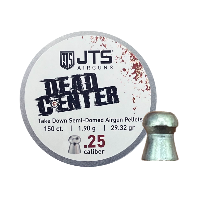 JES ぱぱっとミネラル2箱 JTS Airguns JTS Dead Center Precision .25 Semi-Domed 29.32gr