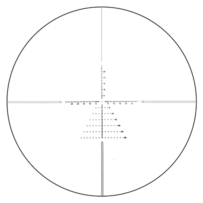 Western 4-16x44 FFP Scope MOA Reticle
